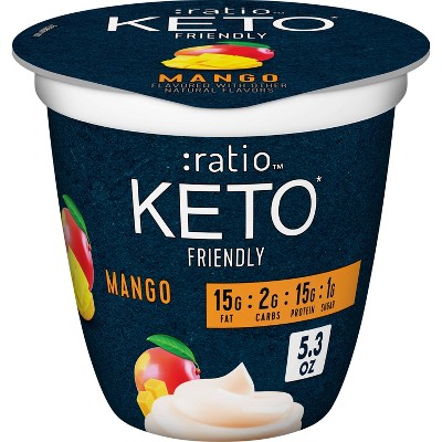 :ratio KETO Friendly Mango Yogurt - 5.3oz