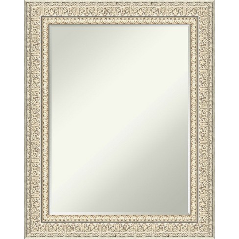 Cream vanity deals mirror