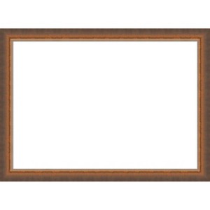 Amanti Art Two Tone Blue Copper Framed Dry Erase Magnetic Board - 1 of 4