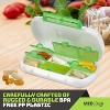 MEDca Pill Box: Water-Proof Medicine Holder Case a BPA Free Daily Tablet Storage Dispenser for All Your Medications, Supplements, Vitamins, and Meds - 3 of 4