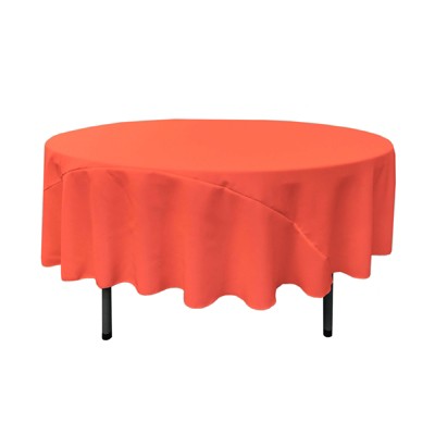 Slickblue Polyester Poplin Round Tablecloth 41 Different Colors 7 Sizes