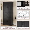 APRILSOUL 72.50"Storage Cabinet with Multi-Functional Storage Space for Kitchen/Bathroom/Dining Room - 4 of 4