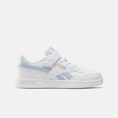 Reebok Court Advance Elastic Lace and Top Strap Shoes