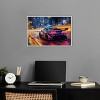 Notoriart Night Drive Vibes Car Wall Art Framed - 2 of 4