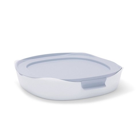 Rubbermaid Duralite Glass Bakeware 1.75qt Baking Dish, Cake Pan, Or  Casserole Dish With Lid : Target