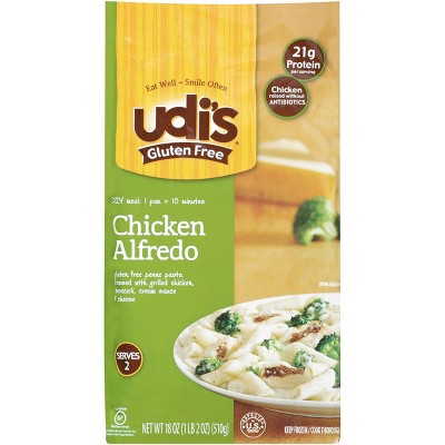 Udi's Gluten Free Frozen Chicken Penne Alfredo - 18oz