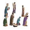 Kurt Adler 6.25" Resin Nativity, 8 Piece Set - 3 of 4