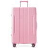 Whisen 3-Piece ABS Hardshell Luggage Suitcase Set with Double Spinner Wheels and Corner Protectors(20"/24"/28") - 2 of 4