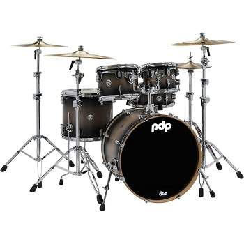 Pdp By Dw Encore Complete 5-piece Drum Set With Chrome Hardware 