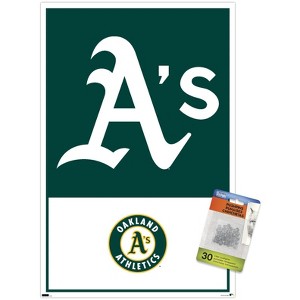 Trends International MLB Oakland Athletics - Logo 22 Unframed Wall Poster Prints - 1 of 4