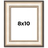 PosterPalooza | Photo Size Contemporary Silver Frame - UV Acrylic, Foam Board Backing, Hanging Hardware - 2 of 4