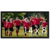 PosterPalooza | Photo Size Simple Black Picture Frame - UV Acrylic, Foam Board Backing, Hanging Hardware - 2 of 4