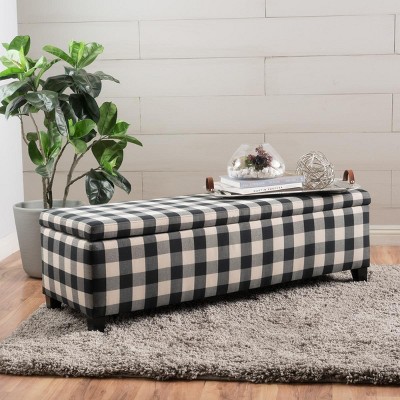 Modern Storage Ottoman Bench with Hidden Compartment for Entryway or Bedroom Seating – 3irtyhousy