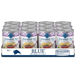 Blue Buffalo Family Favorite Recipes Beef In Gravy Wet Dog Food - 12.5oz/12ct Pack - 1 of 4