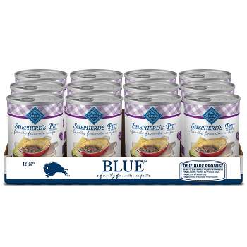 Blue Buffalo Family Favorite Recipes Beef In Gravy Wet Dog Food - 12.5oz/12ct Pack