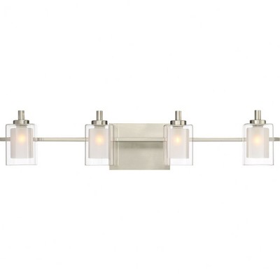 Quoizel Lighting Kolt 4 - Light Vanity in  Brushed Nickel