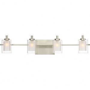 Quoizel Lighting Kolt 4 - Light Vanity in  Brushed Nickel - 1 of 3