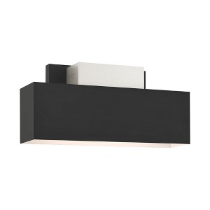 Livex Lighting Lynx 2 - Light Wall Light in  Black - 1 of 4