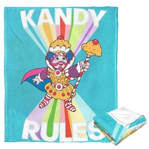 Hasbro Candyland Kandy Rules Silk Touch Throw Blanket - 1 of 4