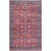 Unique Loom Maahru Collection Area Rug - Blood Moon - 2 of 4