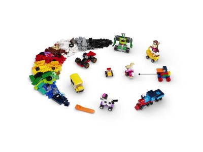 Lego Classic Bricks And Wheels Kids' Toy 11014 Target