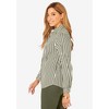 Jessica London Women's Plus Size Wrinkle-Free Stretch Poplin Shirt - 4 of 4