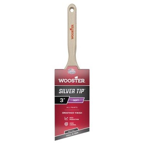 Wooster Silver Tip 3 in. Soft Semi-Oval Angle Paint Brush - 1 of 1