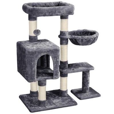 Yaheetech 38" 4-Level Cat Tree Condo with Plush Perch