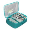Hynes Eagle 40L Travel Backpack + Fanny Pack-Teal Green - 4 of 4