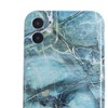 Glossy Marble Case For iPhone 11 6.1 inch (2019), Soft Flexible Slim TPU Gel Rubber Smooth Cover, Shockproof and Anti-Scratch, Green Marble by Insten - 4 of 4