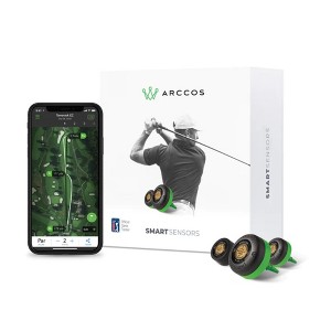 Arccos A.I. Powered Golf GPS Smart Sensors and Rangefinder | Includes 13 Club Sensors and 1 P3 Putter Sensor (GEN 3+) | Accurate Golf Shot Tracking - 1 of 4