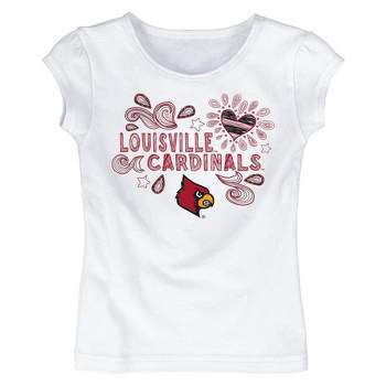 louisville cardinal girls shirt kids