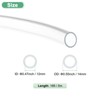 Unique Bargains Clear Plastic Tube Flexible Low Pressure Industrial Tubing 1 Pc - 3 of 4