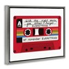Stupell Industries With The Right Music Vintage Cassette Floating Frame Canvas Art, Gray, 21" x 17" - 2 of 4