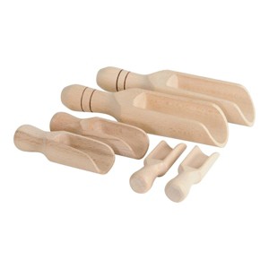 Cosy Wooden Scoops - Set of 6 - 1 of 3