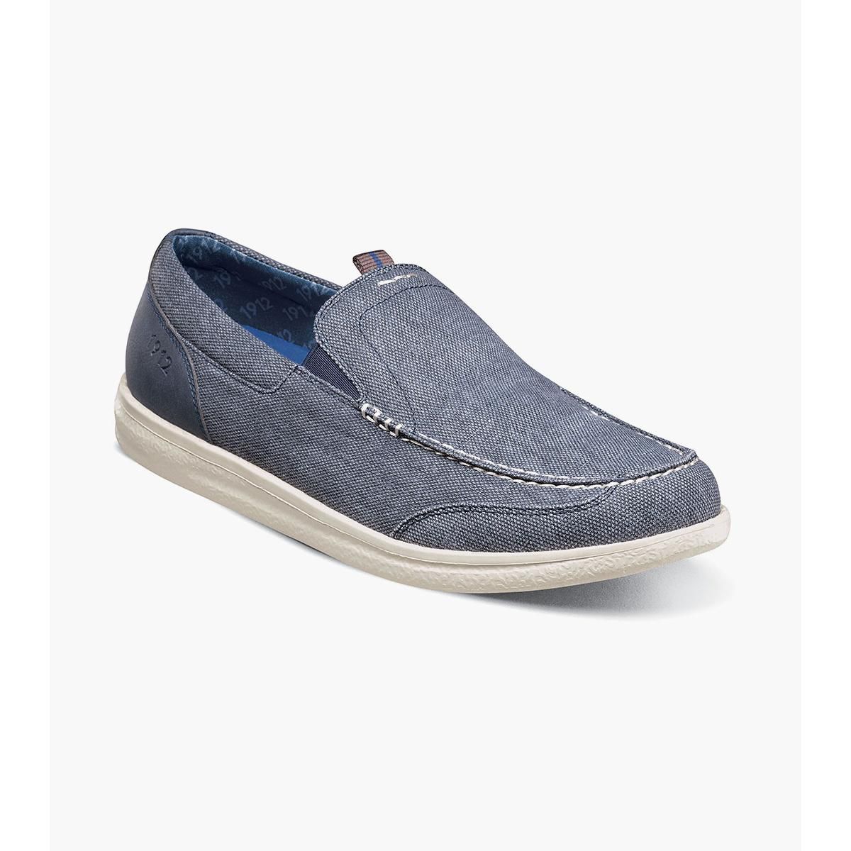 Nunn Bush BrewskiCanvas Men's Moc Toe Venetian Slip On - thumbnail 9