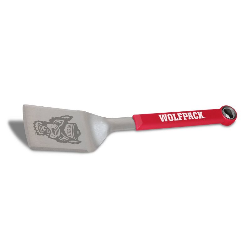 NCAA NC State Wolfpack Stainless Steel BBQ Spatula with Bottle Opener, 2 of 5
