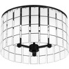 Quoizel Lighting Seigler 3 - Light Semi-Flush Mount in  Matte Black - 4 of 4