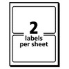 Avery Vibrant Laser Color-Print Labels w/ Sure Feed, 4.75 x 7.75, White, 50/Pack - 4 of 4