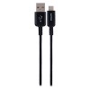 Philips 6' Cable, USB-A to USB-C 15W Charge - Black