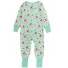 RuffleButts SoftSnooze Gender Inclusive Holiday Convertible One Piece Pajamas - 2 of 4