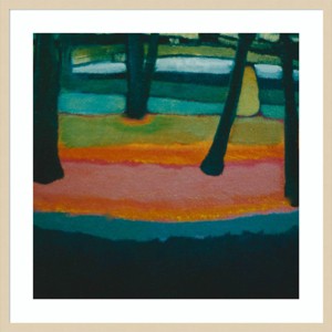 Amanti Art 33"x33" Vigil by Lee Campbell Wood Framed Wall Art Print : Modern Decor, Lithograph, Hardwood Frame, Wire Mount - 1 of 4
