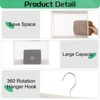 Unique Bargains Hanging Purse Handbag Organizer with 360 Rotation Hanger Hook - 3 of 4