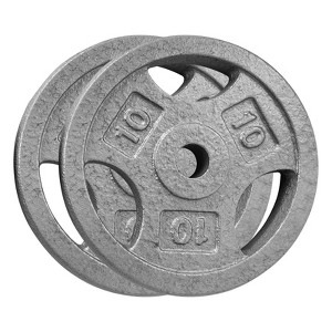 ODK 1 Inch Cast Iron Weight Plates Set 2.5/5/10/25 Lbs 1" Iron Barbell Weights Plates for Home Gym, Strength Training (Single,Pairs,Sets Available) - 1 of 4