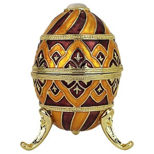 Design Toscano Decorative Enameled Egg: Feodorovna - 1 of 4