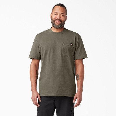 Dickies Heavyweight Short Sleeve Pocket T-shirt, Mushroom (mr1), Xl ...