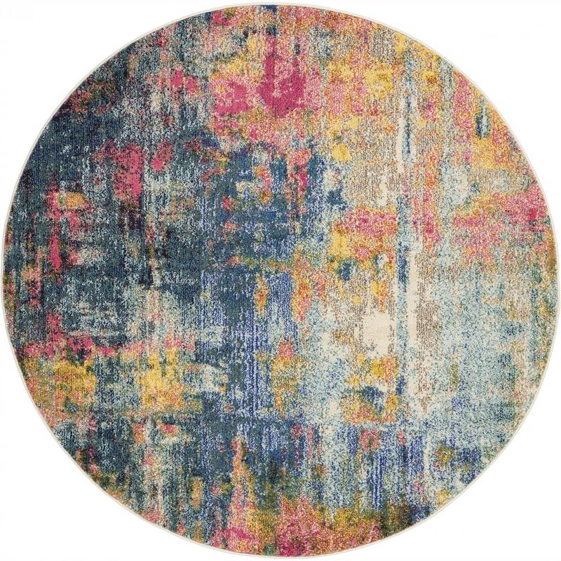 Nourison Celestial Abstract Contemporary Multicolor Indoor Rug, 1 of 12