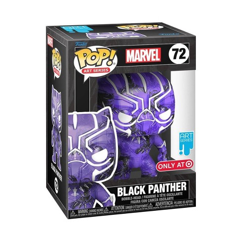 universitetsstuderende Søjle uren Funko Pop! Artist Series: Marvel - Black Panther (target Exclusive) : Target