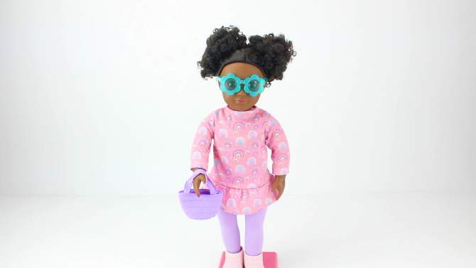 Our Generation Bright as a Rainbow Fashion Outfit for 18&#34; Dolls, 2 of 6, play video