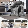 Acekool Modern Lounge Chair - Slim Profile Armchair for Small Spaces - 4 of 4